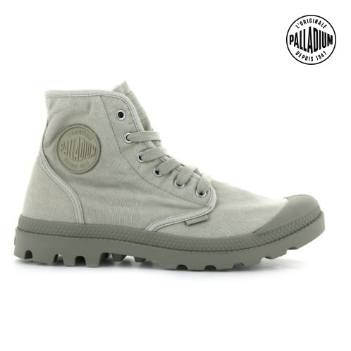 Pánské Boty Palladium Pampa Hi Světle Šedé | CZ CBM-64I